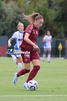 2024-09-14 - AS Roma's Benedetta Glionna during the Italian Football Championship League A Women 2024/2025 match between AS Roma vs US Sassuolo at the Tre Fontane stadium on 14 September 2024. - AS ROMA VS US SASSUOLO - ITALIAN SERIE A WOMEN - SOCCER