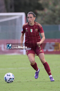 2024-09-14 - AS Roma's Lucia Di Guglielmo during the Italian Football Championship League A Women 2024/2025 match between AS Roma vs US Sassuolo at the Tre Fontane stadium on 14 September 2024. - AS ROMA VS US SASSUOLO - ITALIAN SERIE A WOMEN - SOCCER