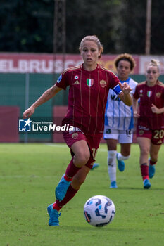 2024-09-14 - AS Roma's Manuela Giugliano during the Italian Football Championship League A Women 2024/2025 match between AS Roma vs US Sassuolo at the Tre Fontane stadium on 14 September 2024. - AS ROMA VS US SASSUOLO - ITALIAN SERIE A WOMEN - SOCCER