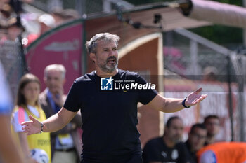 2024-09-14 - AS Roma's head coach Alessandro Spugna during the Italian Football Championship League A Women 2024/2025 match between AS Roma vs US Sassuolo at the Tre Fontane stadium on 14 September 2024. - AS ROMA VS US SASSUOLO - ITALIAN SERIE A WOMEN - SOCCER