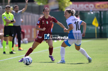 2024-09-14 - AS Roma's Lucia Di Guglielmo during the Italian Football Championship League A Women 2024/2025 match between AS Roma vs US Sassuolo at the Tre Fontane stadium on 14 September 2024. - AS ROMA VS US SASSUOLO - ITALIAN SERIE A WOMEN - SOCCER