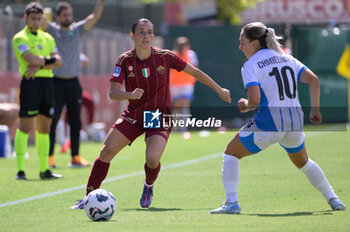 2024-09-14 - AS Roma's Lucia Di Guglielmo during the Italian Football Championship League A Women 2024/2025 match between AS Roma vs US Sassuolo at the Tre Fontane stadium on 14 September 2024. - AS ROMA VS US SASSUOLO - ITALIAN SERIE A WOMEN - SOCCER