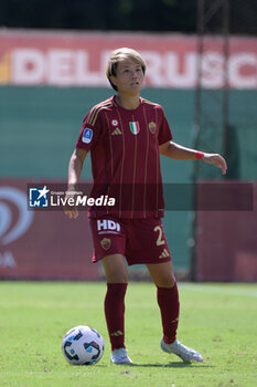 2024-09-14 - AS Roma's Moeka Minami during the Italian Football Championship League A Women 2024/2025 match between AS Roma vs US Sassuolo at the Tre Fontane stadium on 14 September 2024. - AS ROMA VS US SASSUOLO - ITALIAN SERIE A WOMEN - SOCCER