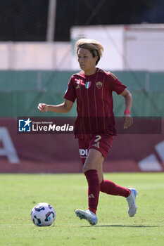 2024-09-14 - AS Roma's Moeka Minami during the Italian Football Championship League A Women 2024/2025 match between AS Roma vs US Sassuolo at the Tre Fontane stadium on 14 September 2024. - AS ROMA VS US SASSUOLO - ITALIAN SERIE A WOMEN - SOCCER