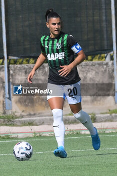 2024-09-20 - Benedetta Orsi of US Sassuolo in actrion during the Soccer- Italian Serie A Women between Napoli Femminile vs US Sassuolo at Arena Giuseppe Piccolo Stadium - NAPOLI FEMMINILE VS US SASSUOLO - ITALIAN SERIE A WOMEN - SOCCER