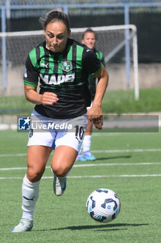 2024-09-20 - Gina Chmielinski of US Sassuolo Femminile in action during the Soccer- Italian Serie A Women between Napoli Femminile vs US Sassuolo at Arena Giuseppe Piccolo Stadium - NAPOLI FEMMINILE VS US SASSUOLO - ITALIAN SERIE A WOMEN - SOCCER