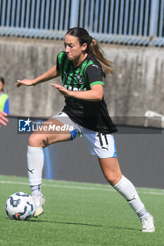 2024-09-20 - Samantha Fisher of US Sassuolo Femminile in action during the Soccer- Italian Serie A Women between Napoli Femminile vs US Sassuolo at Arena Giuseppe Piccolo Stadium - NAPOLI FEMMINILE VS US SASSUOLO - ITALIAN SERIE A WOMEN - SOCCER