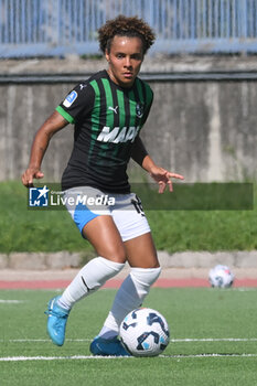 2024-09-20 - Kassandra Missipo of US Sassuolo Femminile in action during the Soccer- Italian Serie A Women between Napoli Femminile vs US Sassuolo at Arena Giuseppe Piccolo Stadium - NAPOLI FEMMINILE VS US SASSUOLO - ITALIAN SERIE A WOMEN - SOCCER