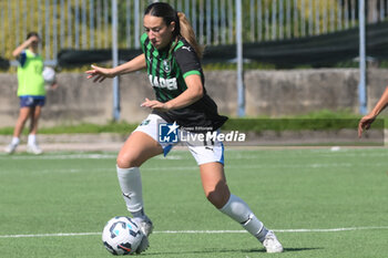 2024-09-20 - Samantha Fisher of US Sassuolo Femminile in action during the Soccer- Italian Serie A Women between Napoli Femminile vs US Sassuolo at Arena Giuseppe Piccolo Stadium - NAPOLI FEMMINILE VS US SASSUOLO - ITALIAN SERIE A WOMEN - SOCCER