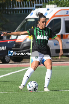 2024-09-20 - Samantha Fisher of US Sassuolo Femminile \in action during the Soccer- Italian Serie A Women between Napoli Femminile vs US Sassuolo at Arena Giuseppe Piccolo Stadium - NAPOLI FEMMINILE VS US SASSUOLO - ITALIAN SERIE A WOMEN - SOCCER