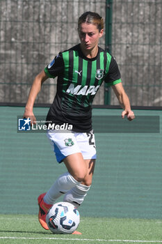 2024-09-20 - Isotta Nocchi of US Sassuolo Femminile in action during the Soccer- Italian Serie A Women between Napoli Femminile vs US Sassuolo at Arena Giuseppe Piccolo Stadium - NAPOLI FEMMINILE VS US SASSUOLO - ITALIAN SERIE A WOMEN - SOCCER