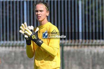 2024-09-20 - Doris Bacic of Napoli Femminile look during the Soccer- Italian Serie A Women between Napoli Femminile vs US Sassuolo at Arena Giuseppe Piccolo Stadium - NAPOLI FEMMINILE VS US SASSUOLO - ITALIAN SERIE A WOMEN - SOCCER