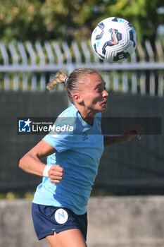 2024-09-20 - Gloria Sliskovic of Napoli Femminile in action during the Soccer- Italian Serie A Women between Napoli Femminile vs US Sassuolo at Arena Giuseppe Piccolo Stadium - NAPOLI FEMMINILE VS US SASSUOLO - ITALIAN SERIE A WOMEN - SOCCER