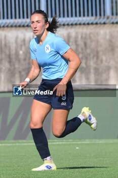 2024-09-20 - Martinovic of Napoli Femminile in action during the Soccer- Italian Serie A Women between Napoli Femminile vs US Sassuolo at Arena Giuseppe Piccolo Stadium - NAPOLI FEMMINILE VS US SASSUOLO - ITALIAN SERIE A WOMEN - SOCCER