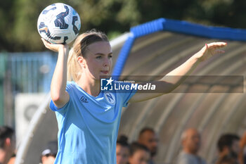 2024-09-20 - Matilde Lundorf of Napoli Femminile during the Soccer- Italian Serie A Women between Napoli Femminile vs US Sassuolo at Arena Giuseppe Piccolo Stadium - NAPOLI FEMMINILE VS US SASSUOLO - ITALIAN SERIE A WOMEN - SOCCER