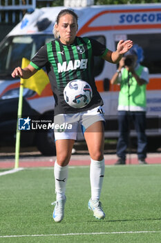 2024-09-20 - GinaChmielinski of US Sassuolo Femminile in action during the Soccer- Italian Serie A Women between Napoli Femminile vs US Sassuolo at Arena Giuseppe Piccolo Stadium - NAPOLI FEMMINILE VS US SASSUOLO - ITALIAN SERIE A WOMEN - SOCCER