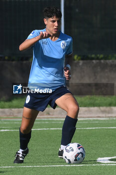 2024-09-20 - Paola Di Marino in action during the Soccer- Italian Serie A Women between Napoli Femminile vs US Sassuolo at Arena Giuseppe Piccolo Stadium - NAPOLI FEMMINILE VS US SASSUOLO - ITALIAN SERIE A WOMEN - SOCCER