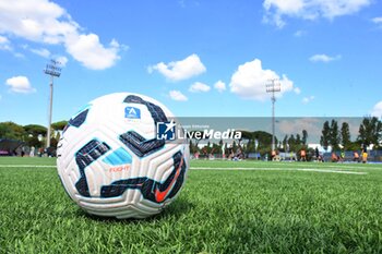 2024-09-20 - the women's Serie A ball during the Soccer - Italian Serie A Women between Napoli Femminile vs US Sassuolo at Giuseppe Piccolo Stadium - NAPOLI FEMMINILE VS US SASSUOLO - ITALIAN SERIE A WOMEN - SOCCER