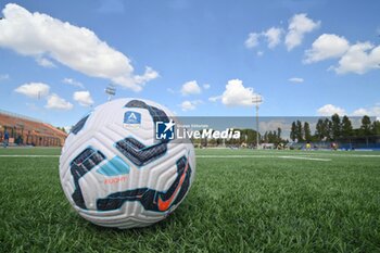 2024-09-20 - the women's Serie A ball during the Soccer - Italian Serie A Women between Napoli Femminile vs US Sassuolo at Giuseppe Piccolo Stadium - NAPOLI FEMMINILE VS US SASSUOLO - ITALIAN SERIE A WOMEN - SOCCER