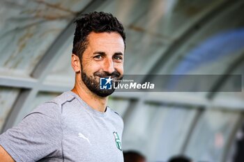 2024-09-28 - Gian Loris Rossi coach of Sassuolo Women during the Women's Serie A match between Sassuolo Women and Inter Women at the Enzo Ricci Stadium in Sassuolo on September 28, 2024 in Sassuolo, Italy. - US SASSUOLO VS INTER - FC INTERNAZIONALE - ITALIAN SERIE A WOMEN - SOCCER