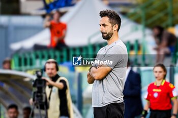 2024-09-28 - Gian Loris Rossi coach of Sassuolo Women during the Women's Serie A match between Sassuolo Women and Inter Women at the Enzo Ricci Stadium in Sassuolo on September 28, 2024 in Sassuolo, Italy. - US SASSUOLO VS INTER - FC INTERNAZIONALE - ITALIAN SERIE A WOMEN - SOCCER