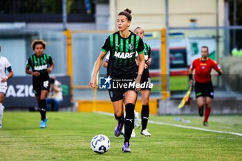 2024-09-28 - Greta Adami of Sassuolo Women during the Women's Serie A match between Sassuolo Women and Inter Women at the Enzo Ricci Stadium in Sassuolo on September 28, 2024 in Sassuolo, Italy. - US SASSUOLO VS INTER - FC INTERNAZIONALE - ITALIAN SERIE A WOMEN - SOCCER