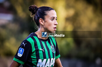 2024-09-28 - Martina Brustia of Sassuolo Women during the Women's Serie A match between Sassuolo Women and Inter Women at the Enzo Ricci Stadium in Sassuolo on September 28, 2024 in Sassuolo, Italy. - US SASSUOLO VS INTER - FC INTERNAZIONALE - ITALIAN SERIE A WOMEN - SOCCER