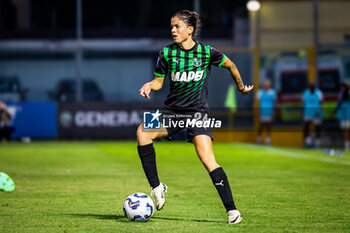 2024-09-28 - Aurora De Rita of Sassuolo Women during the Women's Serie A match between Sassuolo Women and Inter Women at the Enzo Ricci Stadium in Sassuolo on September 28, 2024 in Sassuolo, Italy. - US SASSUOLO VS INTER - FC INTERNAZIONALE - ITALIAN SERIE A WOMEN - SOCCER