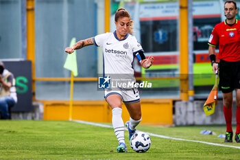 2024-09-28 - Beatrice Merlo of Inter Women during the Women's Serie A match between Sassuolo Women and Inter Women at the Enzo Ricci Stadium in Sassuolo on September 28, 2024 in Sassuolo, Italy. - US SASSUOLO VS INTER - FC INTERNAZIONALE - ITALIAN SERIE A WOMEN - SOCCER