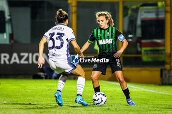 2024-09-28 - Davina Philtjens of Sassuolo Women during the Women's Serie A match between Sassuolo Women and Inter Women at the Enzo Ricci Stadium in Sassuolo on September 28, 2024 in Sassuolo, Italy. - US SASSUOLO VS INTER - FC INTERNAZIONALE - ITALIAN SERIE A WOMEN - SOCCER