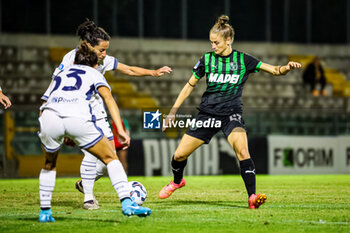 2024-09-28 - Valeria Monterubbiano of Sassuolo Women during the Women's Serie A match between Sassuolo Women and Inter Women at the Enzo Ricci Stadium in Sassuolo on September 28, 2024 in Sassuolo, Italy. - US SASSUOLO VS INTER - FC INTERNAZIONALE - ITALIAN SERIE A WOMEN - SOCCER