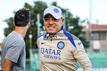 2024-09-28 - Gianpiero Piovani coach of Inter Women during the Women's Serie A match between Sassuolo Women and Inter Women at the Enzo Ricci Stadium in Sassuolo on September 28, 2024 in Sassuolo, Italy. - US SASSUOLO VS INTER - FC INTERNAZIONALE - ITALIAN SERIE A WOMEN - SOCCER