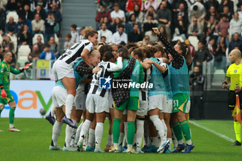 2024-10-13 - The players of Juventus Women celebrates the goal - JUVENTUS FC VS AS ROMA - ITALIAN SERIE A WOMEN - SOCCER