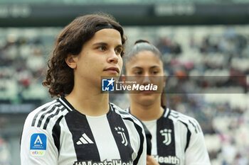 2024-10-13 - Eva Schatzer (Juventus Women) and Chiara Beccari (Juventus Women) - JUVENTUS FC VS AS ROMA - ITALIAN SERIE A WOMEN - SOCCER