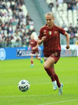 2024-10-13 - Frederikke Thogersen (Roma Women) - JUVENTUS FC VS AS ROMA - ITALIAN SERIE A WOMEN - SOCCER