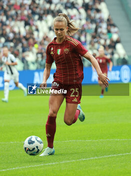 2024-10-13 - Frederikke Thogersen (Roma Women) - JUVENTUS FC VS AS ROMA - ITALIAN SERIE A WOMEN - SOCCER