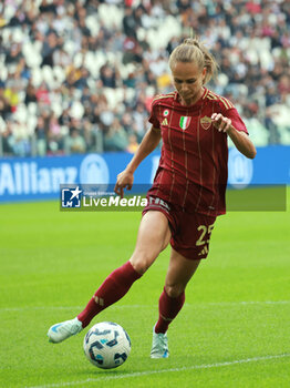 2024-10-13 - Frederikke Thogersen (Roma Women) - JUVENTUS FC VS AS ROMA - ITALIAN SERIE A WOMEN - SOCCER