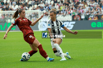 2024-10-13 - Giulia Dragoni (Roma Women) vs Arianna Caruso (Juventus Women) - JUVENTUS FC VS AS ROMA - ITALIAN SERIE A WOMEN - SOCCER