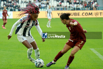 2024-10-13 - Estelle Cascarino (Juventus Women) vs Lucia Di Guglielmo (Roma Women) - JUVENTUS FC VS AS ROMA - ITALIAN SERIE A WOMEN - SOCCER