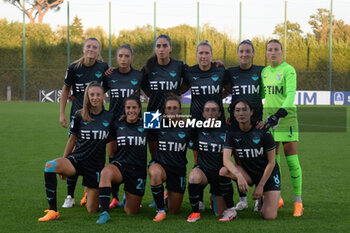 2024-10-13 - SS Lazio Femminile team during the Italian Football Championship League A Women 2024/2025 match between SS Lazio Women vs Napoli Femminile at the on13 October 2024. - LAZIO WOMEN VS NAPOLI FEMMINILE - ITALIAN SERIE A WOMEN - SOCCER