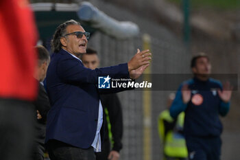 2024-10-13 - Salvatore Mango coach (Napoli Femminile)  during the Italian Football Championship League A Women 2024/2025 match between SS Lazio Women vs Napoli Femminile at the on13 October 2024. - LAZIO WOMEN VS NAPOLI FEMMINILE - ITALIAN SERIE A WOMEN - SOCCER