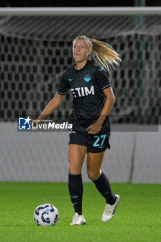 2024-10-13 - Lazio’s Women Federica D'Auria  during the Italian Football Championship League A Women 2024/2025 match between SS Lazio Women vs Napoli Femminile at the on13 October 2024. - LAZIO WOMEN VS NAPOLI FEMMINILE - ITALIAN SERIE A WOMEN - SOCCER