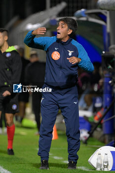 2024-10-13 - Lazio's Women head coach Gianluca Grassadonia during the Italian Football Championship League A Women 2024/2025 match between SS Lazio Women vs Napoli Femminile at the on13 October 2024. - LAZIO WOMEN VS NAPOLI FEMMINILE - ITALIAN SERIE A WOMEN - SOCCER