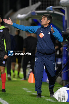 2024-10-13 - Lazio's Women head coach Gianluca Grassadonia during the Italian Football Championship League A Women 2024/2025 match between SS Lazio Women vs Napoli Femminile at the on13 October 2024. - LAZIO WOMEN VS NAPOLI FEMMINILE - ITALIAN SERIE A WOMEN - SOCCER