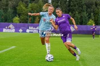 2024-10-19 - #4 Agnese Bonfantini (Fiorentina Femminile) vs #27 Federica D'Auria (Lazio Women) - ACF FIORENTINA VS LAZIO WOMEN - ITALIAN SERIE A WOMEN - SOCCER