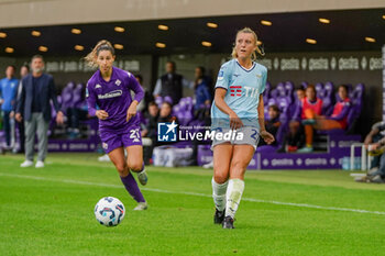 2024-10-19 - #27 Federica D'Auria (Lazio Women) in action - ACF FIORENTINA VS LAZIO WOMEN - ITALIAN SERIE A WOMEN - SOCCER