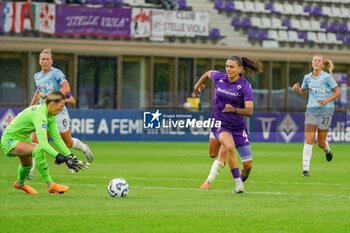 2024-10-19 - #4 Agnese Bonfantini (Fiorentina Femminile) vs #1 Sara Cetinja (Lazio Women) - ACF FIORENTINA VS LAZIO WOMEN - ITALIAN SERIE A WOMEN - SOCCER