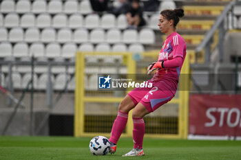 2024-10-20 - Camelia Ceasar of A.S. Roma Femminile during the 7th day of the Serie A Femminile eBay Championship between A.S. Roma and A.C. Milan Femminile at the Tre Fontane Stadium on October 20, 2024 in Rome, Italy. - AS ROMA VS AC MILAN - ITALIAN SERIE A WOMEN - SOCCER