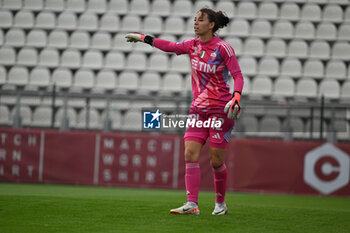 2024-10-20 - Camelia Ceasar of A.S. Roma Femminile during the 7th day of the Serie A Femminile eBay Championship between A.S. Roma and A.C. Milan Femminile at the Tre Fontane Stadium on October 20, 2024 in Rome, Italy. - AS ROMA VS AC MILAN - ITALIAN SERIE A WOMEN - SOCCER