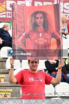 2024-10-20 - Supporters of A.S. Roma Femminile during the 7th day of the Serie A Femminile eBay Championship between A.S. Roma and A.C. Milan Femminile at the Tre Fontane Stadium on October 20, 2024 in Rome, Italy. - AS ROMA VS AC MILAN - ITALIAN SERIE A WOMEN - SOCCER